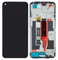 Дисплей для Oppo A93s 5G, черный, с рамкой, Original (PRC)