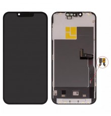 Дисплей для iPhone 13 Pro, черный, с рамкой, High Copy (OLED) DD-OLED, 120Hz