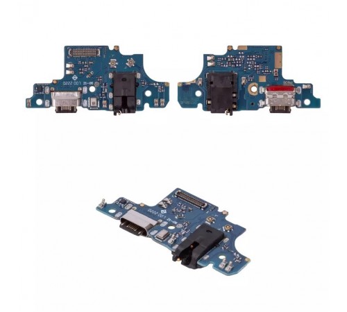 Шлейф для Motorola Moto G52, коннектора зарядки, коннектора наушников, микрофона, плата зарядки, High Copy
