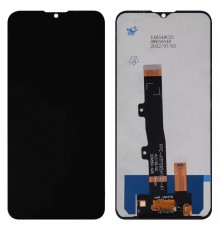 Дисплей для Motorola Moto E7 Power PAMH0001IN, Moto E7 XT2095, Moto E7i Power XT2097, черный, без рамки, High Copy