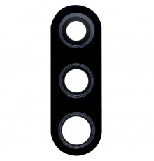 Скло камери для Samsung A115 Galaxy A11, чорне, без рамки