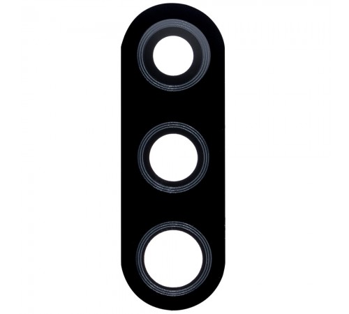 Стекло камеры для Samsung A115 Galaxy A11, черное, без рамки