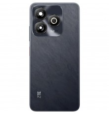 Задня панель корпуса для ZTE Blade A75 4G, чорна (Basalt Black) + скло камери
