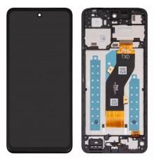 Дисплей для ZTE Blade V60 Design, Nubia V60 Design, чорний, з рамкою, High Copy, (Z2350)