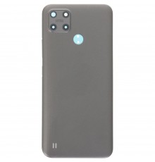 Задняя панель корпуса для Realme C25Y, серая (Metal Gray) + стекло камеры