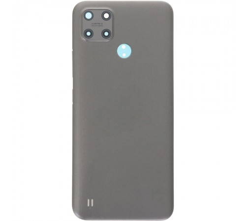 Задняя панель корпуса для Realme C25Y, серая (Metal Gray) + стекло камеры Задняя панель корпуса для Realme C25Y, серая (Metal Gray) + стекло камеры