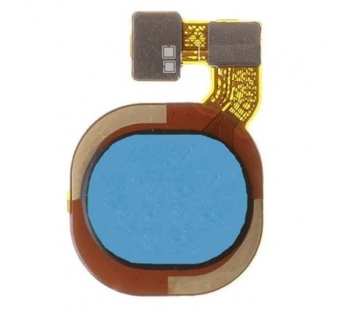 Шлейф для Tecno Spark 7 Pro (KF8), сканера отпечатка пальца (Touch ID), зеленый