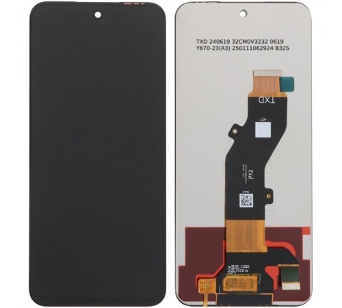 Дисплей для Tecno Pop 9 4G, Spark Go 1, чорний, без рамки, Original (PRC) Дисплей для Tecno Pop 9 4G, Spark Go 1, чорний, без рамки, Original (PRC)
