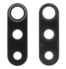 Скло камери для Xiaomi Redmi 9, чорне, без рамки