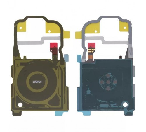 Шлейф для Samsung G965 Galaxy S9 Plus, бездротової зарядки, NFC-модуля