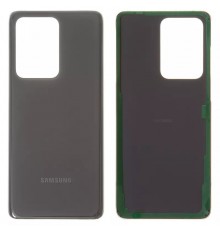 Задня панель корпусу для Samsung G988 Galaxy S20 Ultra, сіра (Cosmic Grey)