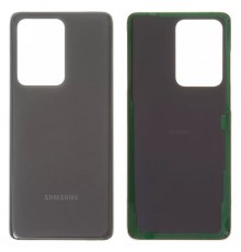 Задняя панель корпуса для Samsung G988 Galaxy S20 Ultra, серая (Cosmic Grey)