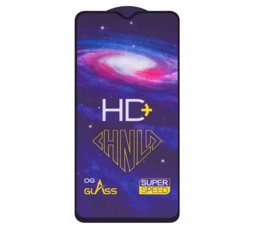 Защитное стекло ASP для Xiaomi Redmi Note 8 Pro, 0,33 мм 9H, совместимо с чехлом, Full Glue, черный, HD+