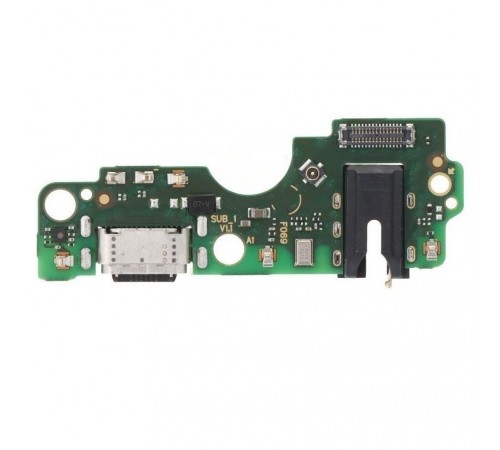 Шлейф для Infinix Smart 8 (X6525), конектора зарядки, конектора навушників, мікрофона, плата зарядки, Original (PRC)