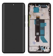 Дисплей для Xiaomi Poco X7, Redmi Note 14 Pro 5G, чорний (Midnight Black), з рамкою, Original (PRC), 24095PCADG, 24090RA29G