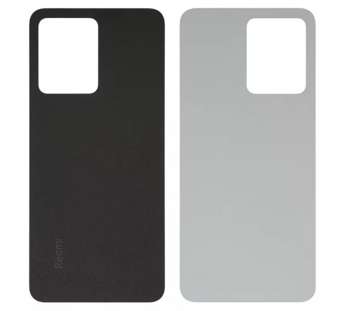 Задняя панель корпуса для Xiaomi Redmi Note 12 Pro 4G, черная (Graphite Gray)