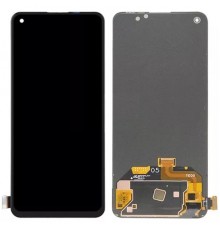 Дисплей для Realme GT Master, GT 5G; Oppo Reno 5, Reno 6; OnePlus Nord CE 5G, Nord 2 5G, черный, без рамки, Original (PRC) (переклеено стекло), p/n: AMS643YE05