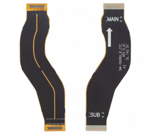 Шлейф для Samsung S908B Galaxy S22 Ultra 5G, міжплатний, High Copy Шлейф для Samsung S908B Galaxy S22 Ultra 5G, міжплатний, High Copy
