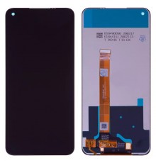 Дисплей для Realme 6, 6S, 7 (Global), чорний, без рамки, High Copy, RMX2001, #DI0649JN00