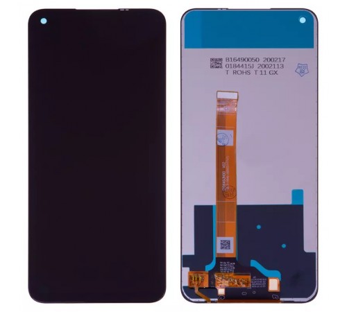 Дисплей для Realme 6, 6S, 7 (Global), черный, без рамки, High Copy, RMX2001, #DI0649JN00
