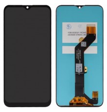 Дисплей для Tecno Spark 6 Go (KE5, KE5J), Spark Go (2020); Infinix Hot 10 Lite, черный, без рамки, High Copy 24-065X56-V185, FPC6504-9