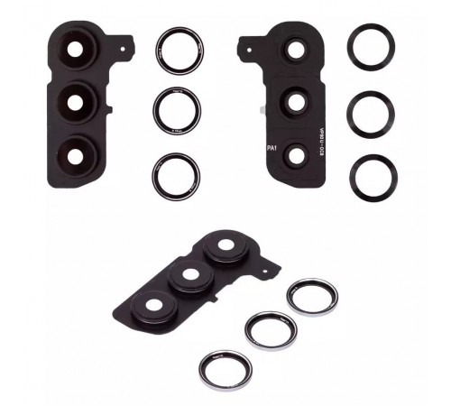 Стекло камеры для Samsung S931 Galaxy S25, голубое, с рамкой, icy blue