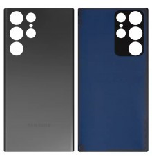 Задняя панель корпуса для Samsung S908B Galaxy S22 Ultra 5G, серая (Graphite)