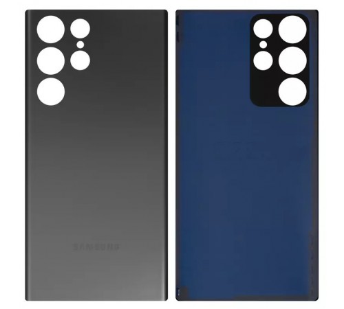 Задняя панель корпуса для Samsung S908B Galaxy S22 Ultra 5G, серая (Graphite)