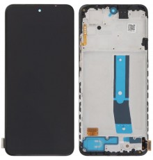 Дисплей для Xiaomi Redmi Note 12S, чорний, з рамкою, High Copy (OLED)