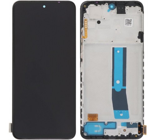 Дисплей для Xiaomi Redmi Note 12S, чорний, з рамкою, High Copy (OLED)