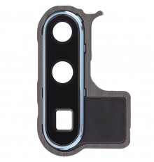 Скло камери для Huawei P30 Pro, синє (Aurora Blue), з рамкою