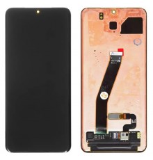 Дисплей для Samsung G980 Galaxy S20, G981 Galaxy S20 5G, черный, без рамки, Оригинал (переклеено стекло)