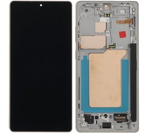 Дисплей для Samsung S938 Galaxy S25 Ultra, сірий (Titanium Gray), з рамкою, Original (PRC)