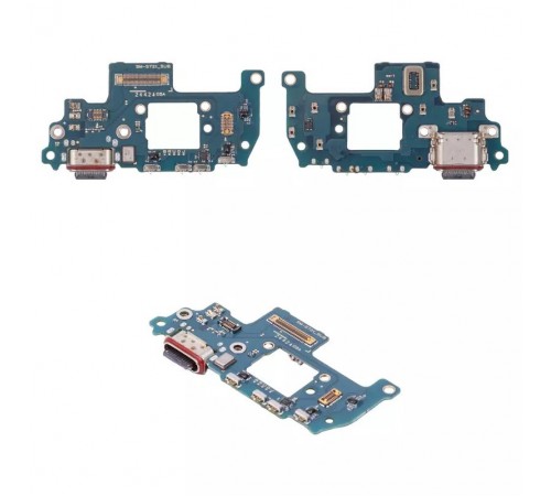 Шлейф для Samsung S721 Galaxy S24 FE, коннектора зарядки, микрофона, плата зарядки, High Copy