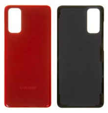 Задняя панель корпуса для Samsung G980 Galaxy S20, красная (Aura Red)