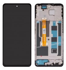 Дисплей для Realme 13 5G, чорний, з рамкою, Original (PRC), RMX3951, DI0672BI08