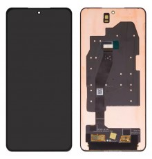 Дисплей для Xiaomi 14T, 14T Pro, чорний, без рамки, Оригінал (переклеєне скло), 2406APNFAG, 2407FPN8EG