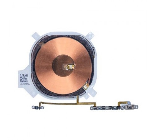 Шлейф для iPhone XS Max, кнопок гучності звуку, бездротової зарядки, Original (PRC)