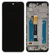 Дисплей для Motorola Moto G41 XT2167-2, чорний, з рамкою, Copy (TFT)