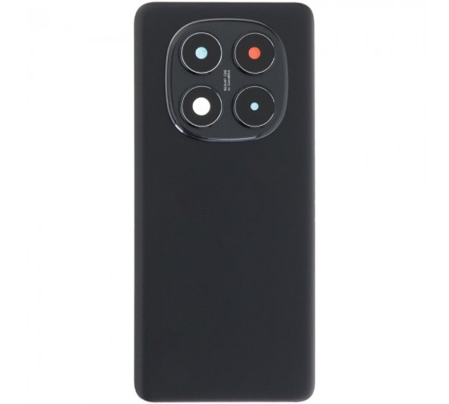 Задняя панель корпуса для Xiaomi Redmi Note 14 Pro 5G, черная (Midnight Black) + стекло камеры
