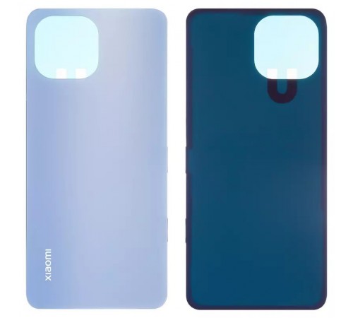 Задняя панель корпуса для Xiaomi Mi 11 Lite, Mi 11 Lite 5G, Mi 11 Lite 5G NE, голубая, High Copy M2101K9AG, bubblegum blue