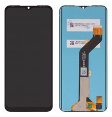 Дисплей для Tecno Spark 8, черный, без рамки, Сopy, KG6, KG6k