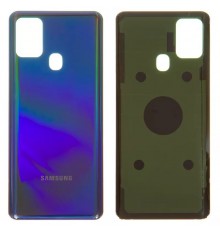 Задня панель корпусу для Samsung A217 Galaxy A21s, чорна