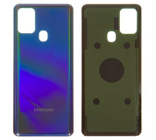 Задня панель корпусу для Samsung A217 Galaxy A21s, чорна