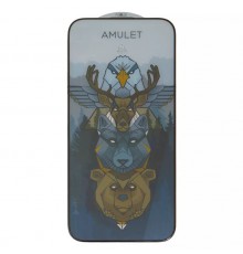 Защитное стекло iNobi Amulet для Apple iPhone 16 Pro Max, Full Glue, Anti-Static, черный