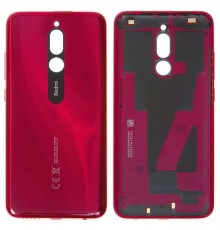 Задняя панель корпуса для Xiaomi Redmi 8, красная, с боковыми кнопками