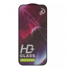 Защитное стекло ASP для Apple iPhone 16 Pro, совместимо с чехлом, Full Glue, черный
