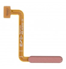 Шлейф для Samsung M236B Galaxy M23, кнопки включения, сканера отпечатка пальца (Touch ID), бронзовый (Orange Copper), Original (PRC)