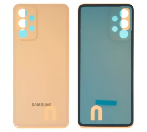 Задняя панель корпуса для Samsung A235 Galaxy A23, персиковая Задняя панель корпуса для Samsung A235 Galaxy A23, персиковая
