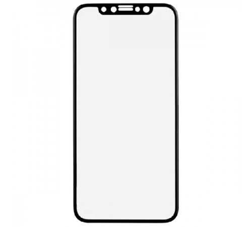 Захисне скло для Apple iPhone X, iPhone XS, iPhone 11 Pro, протиударне, 3D, GlassPro+ Full Cover, Momax (PZAP19SDD), чорний 